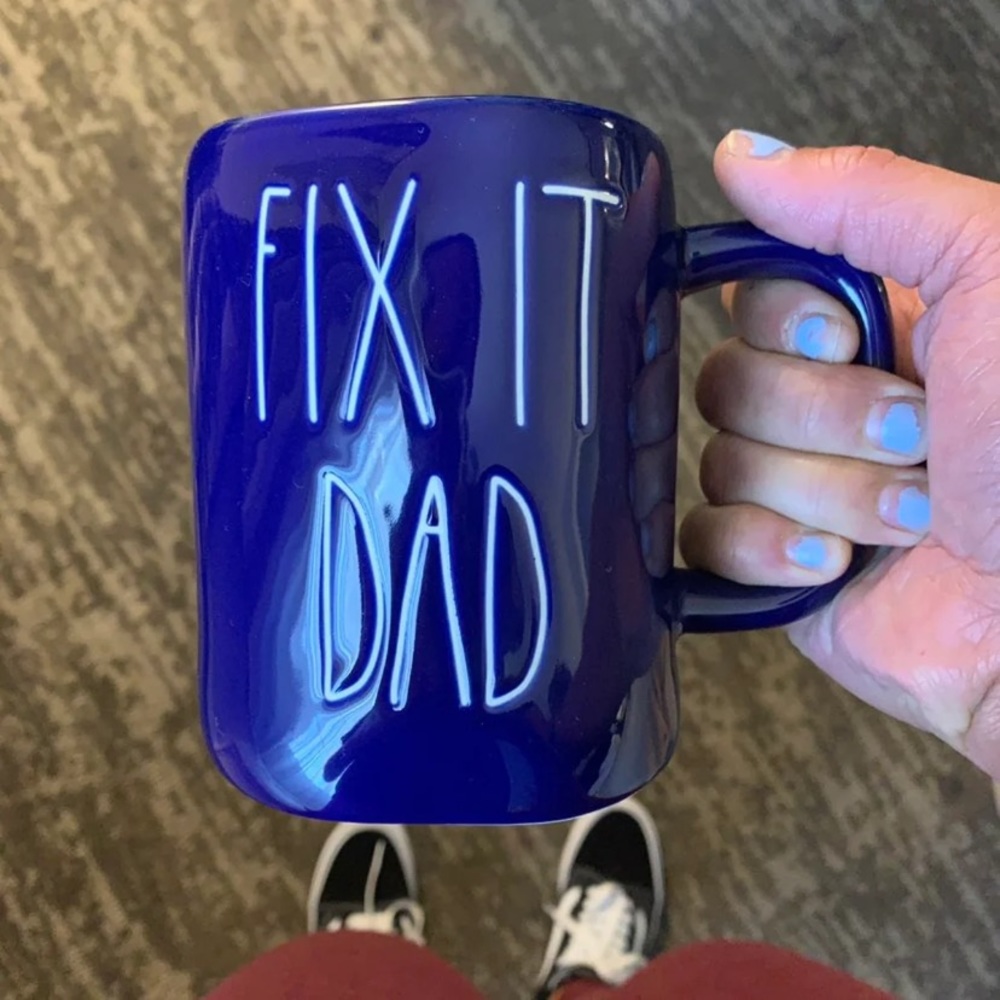 Rae Dunn 'FIX IT DAD' Father's Day Mug